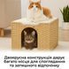 Плетеный домик Twinea для домашних животных из ротанга. Двухъярусная лежанка с подушками для кошек и маленьких собак P048 фото 3