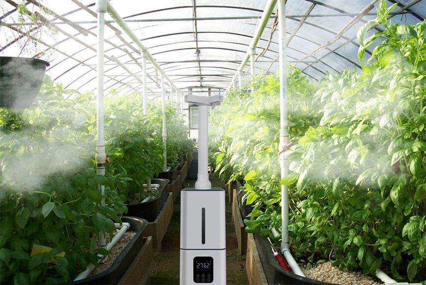 Ультразвуковий промисловий зволожувач повітря Doctor-101 GardenFog на 15л. Туманоутворювач для теплиць та оранжерей з чотиристоронньою насадкою HQ-JS150H фото